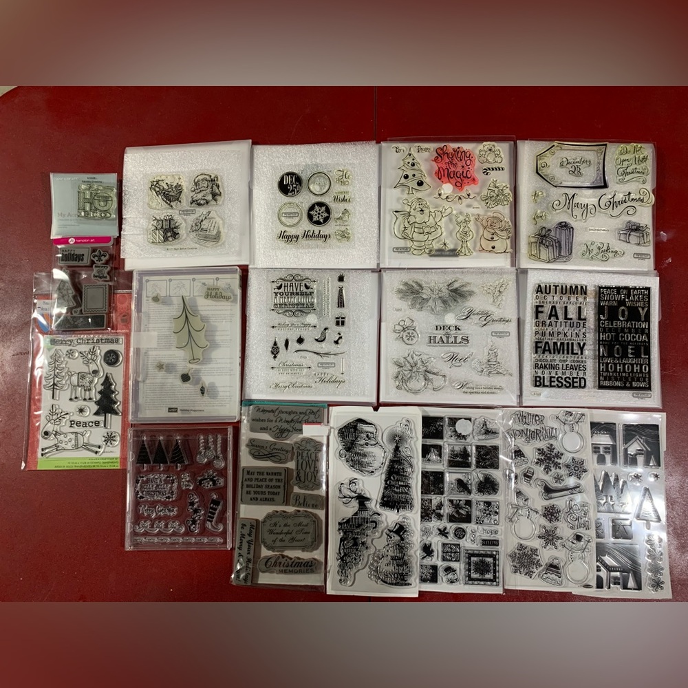 Assorted Clear Stamps Collection #2